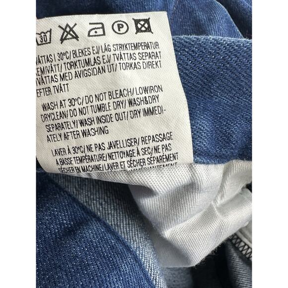 Acne Studios Blue Snake Breeze Denim Jeans size 29 - Picture 5 of 8